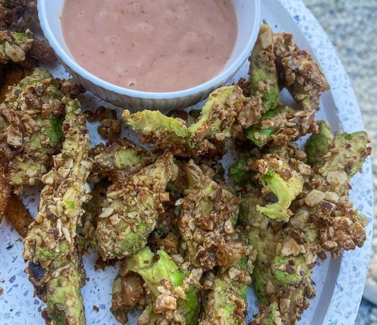 Crispy, Nutty Avocado Chippies