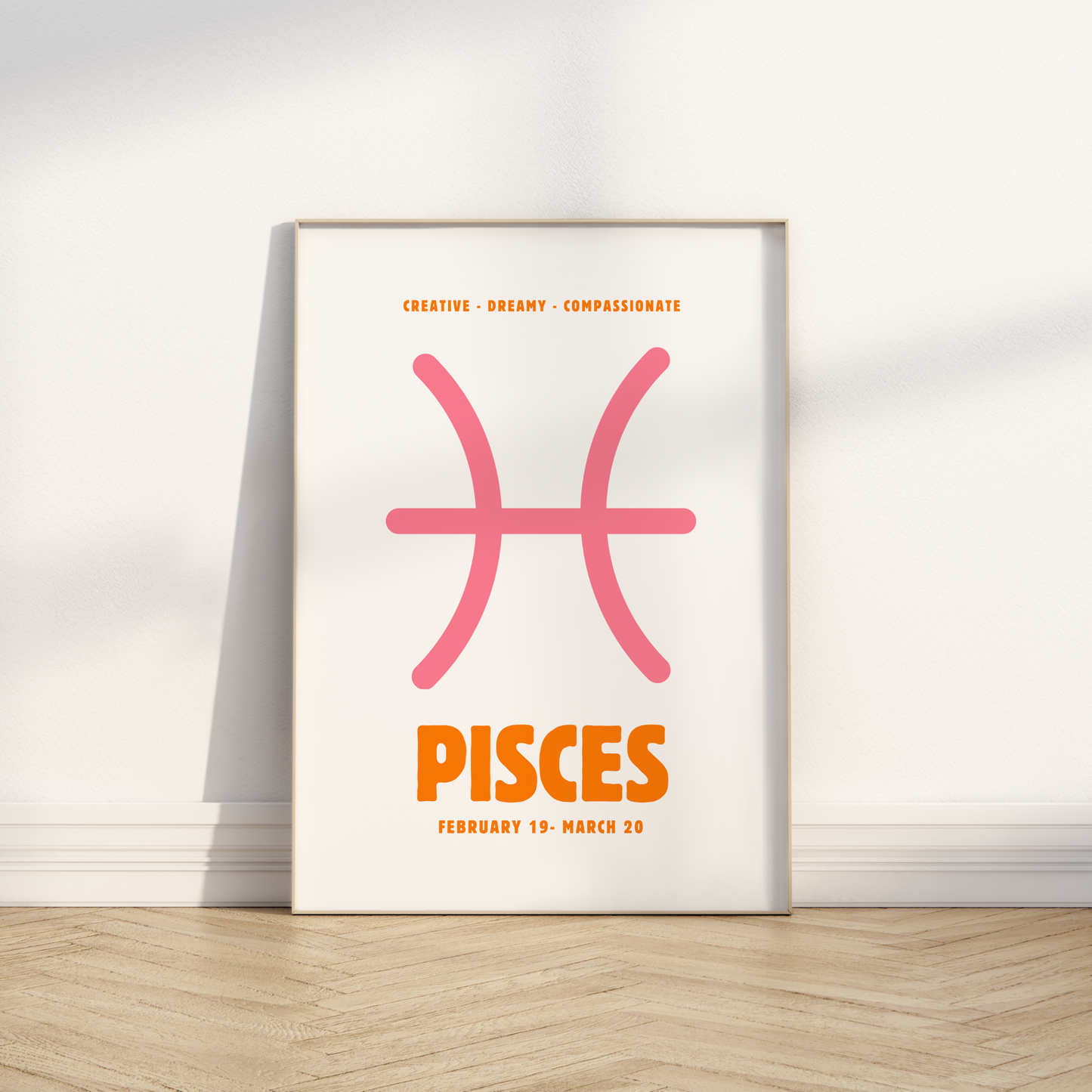 Retro Star Sign Print