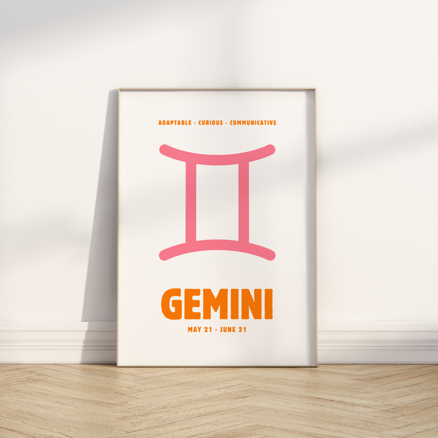 Retro Star Sign Print