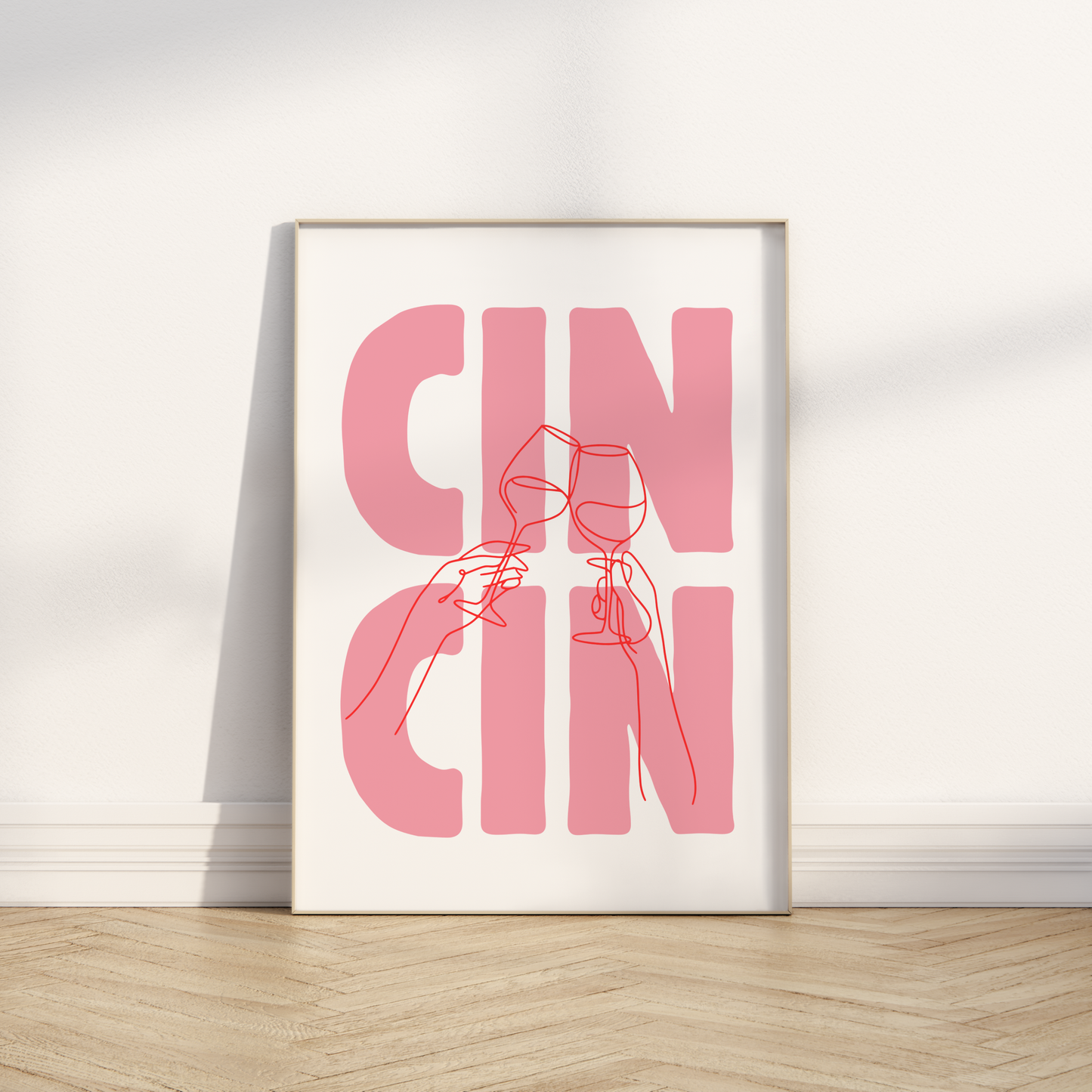 'Cin Cin' Print