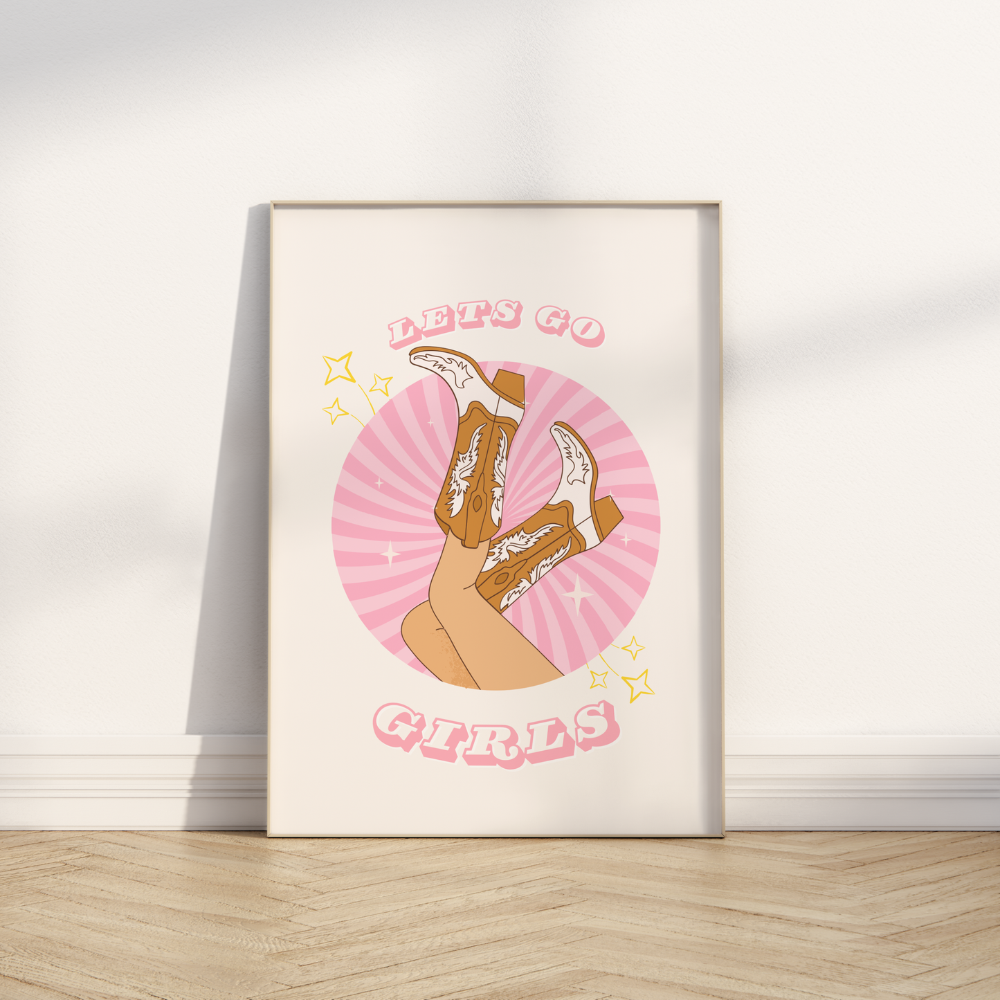 Lets go girls Print