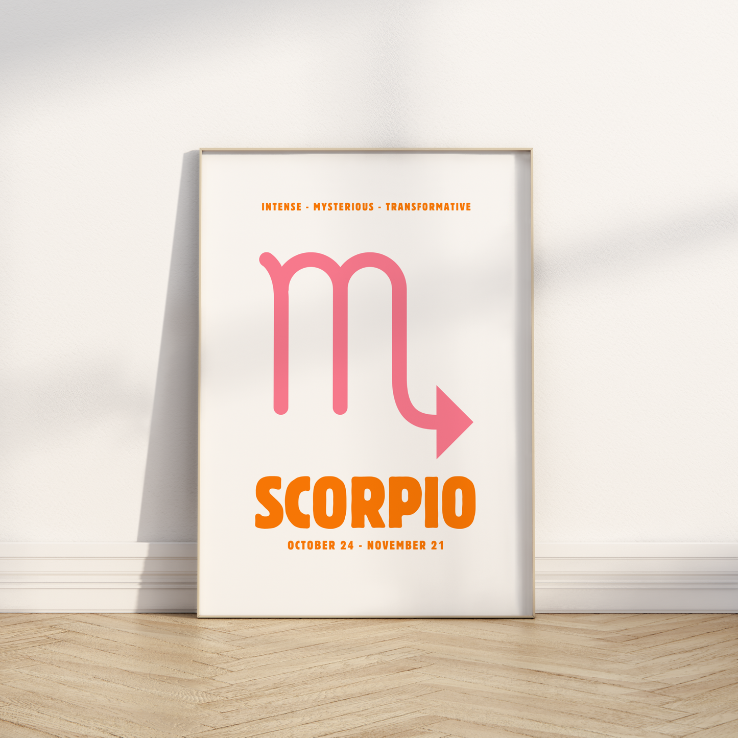 Retro Star Sign Print