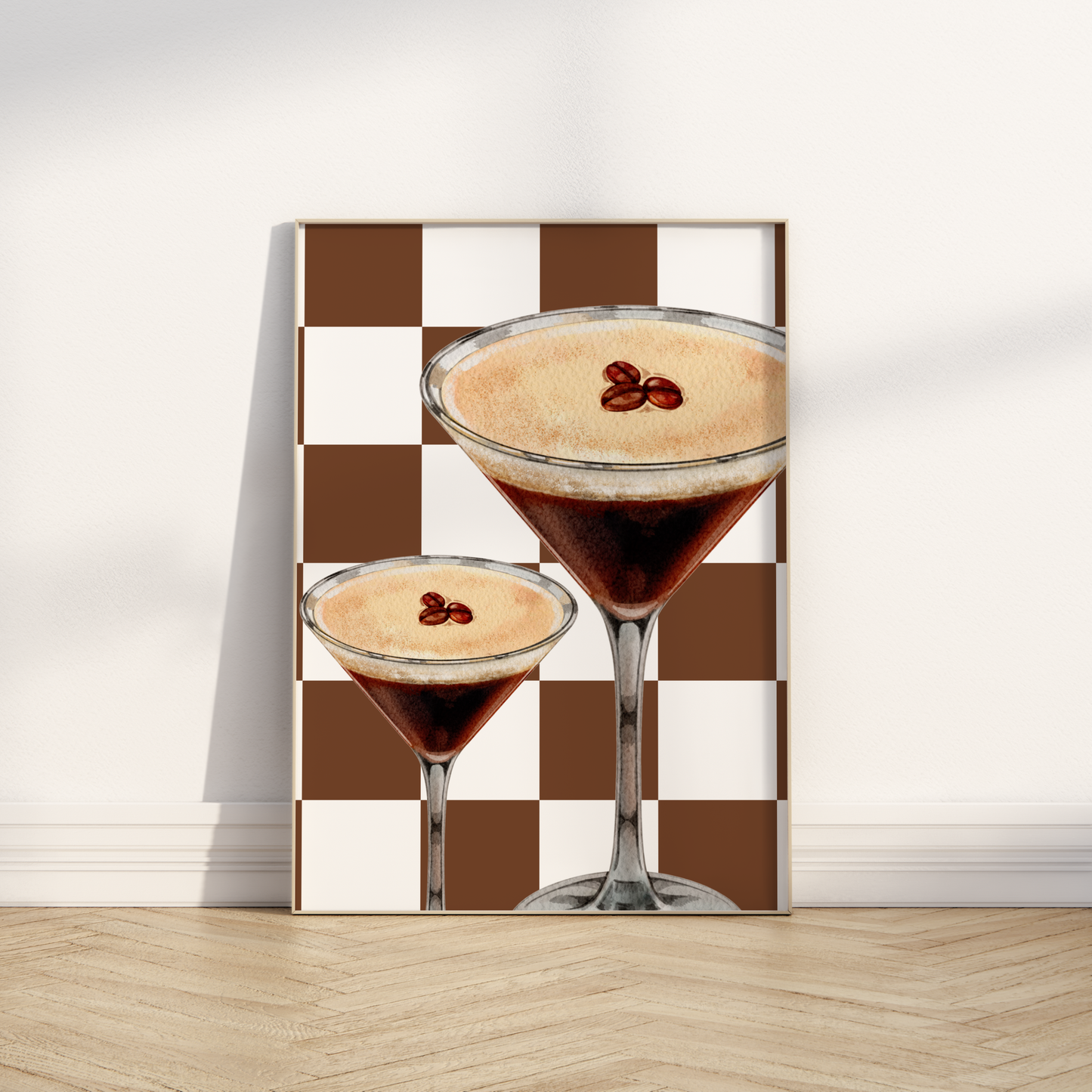 Retro Espresso Martini Print