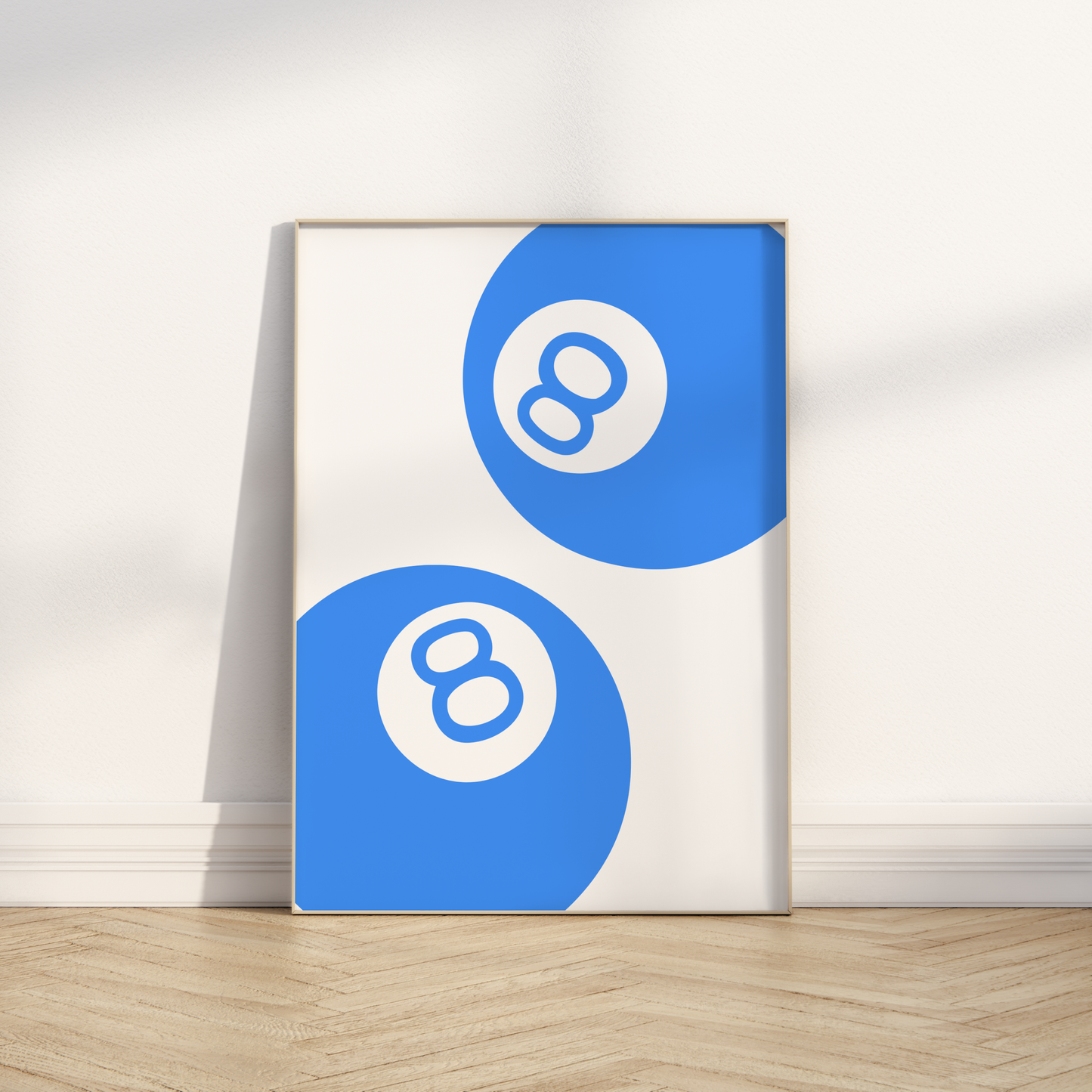 Blue Magic 8 ball Print