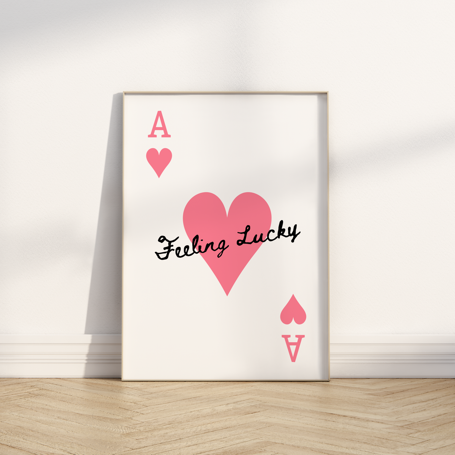 Feeling lucky Print
