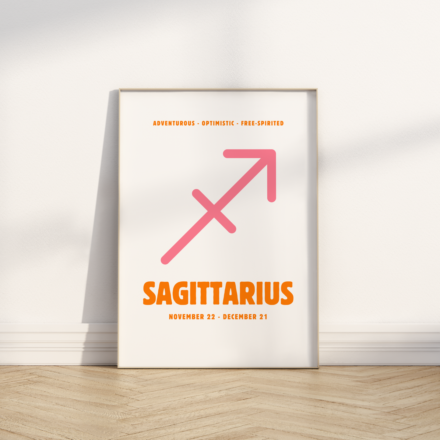 Retro Star Sign Print