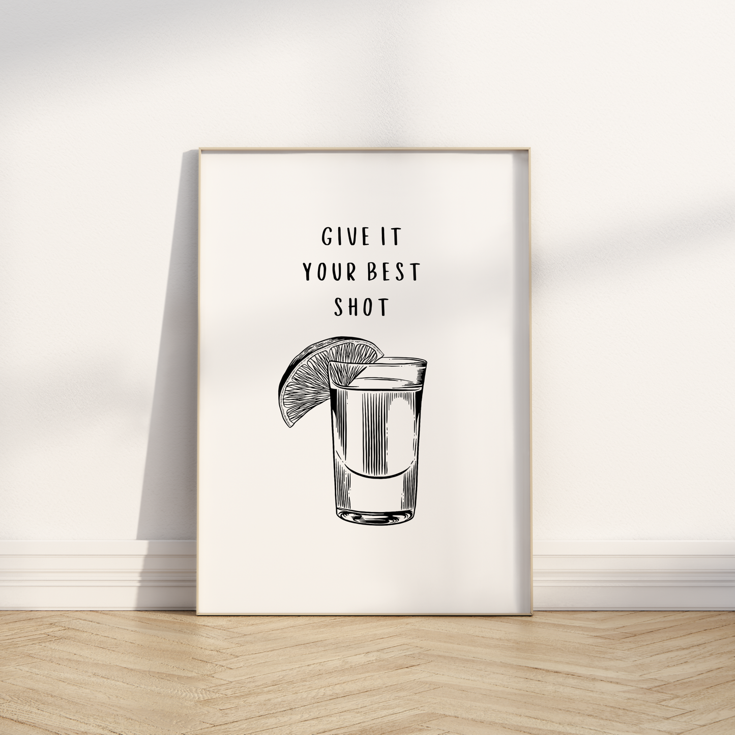 Give it your best shot Print