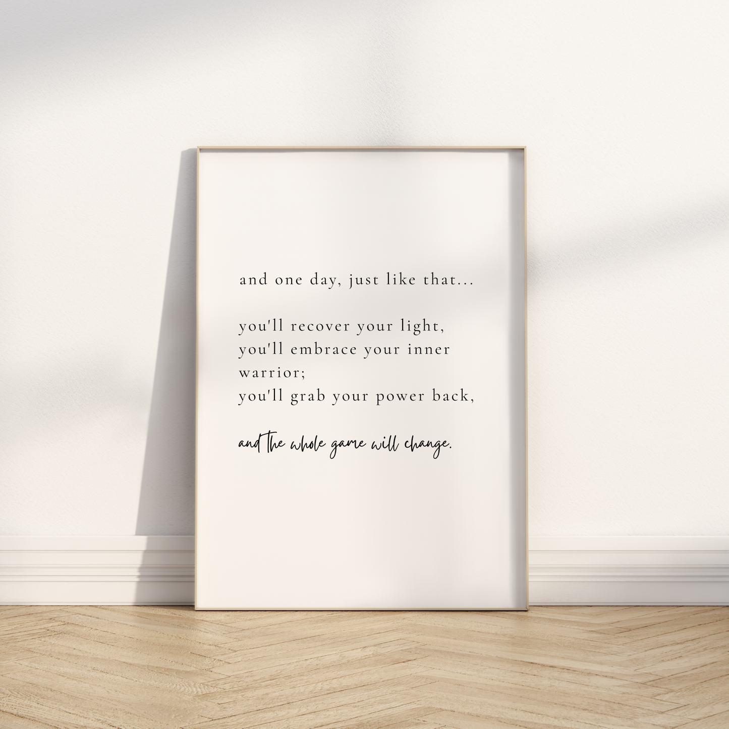 One Day Print