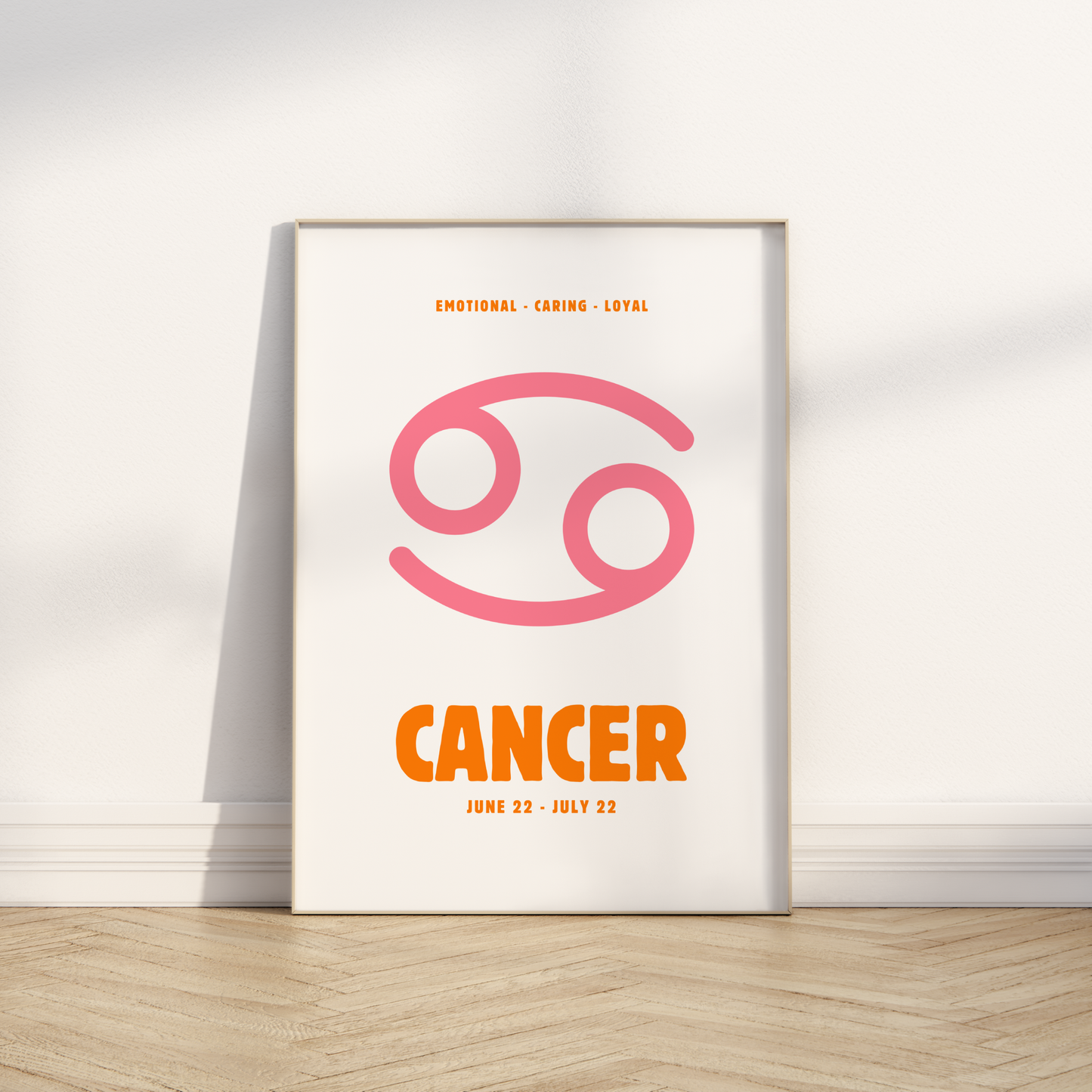 Retro Star Sign Print