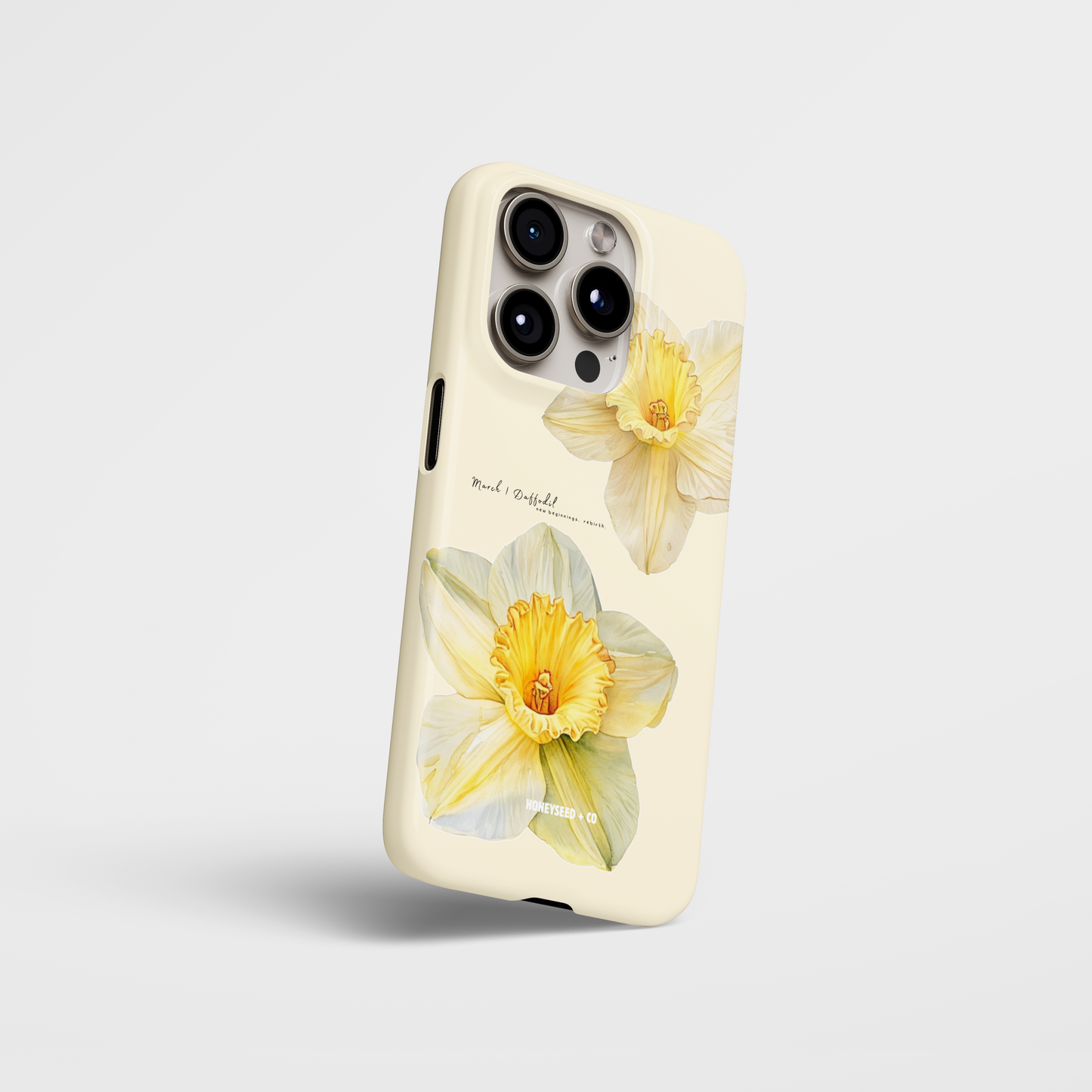 Daffodil Bloom- March Birthflower Phone Case