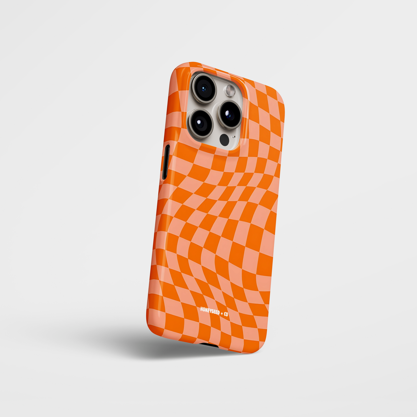 Retro Check Phone Case