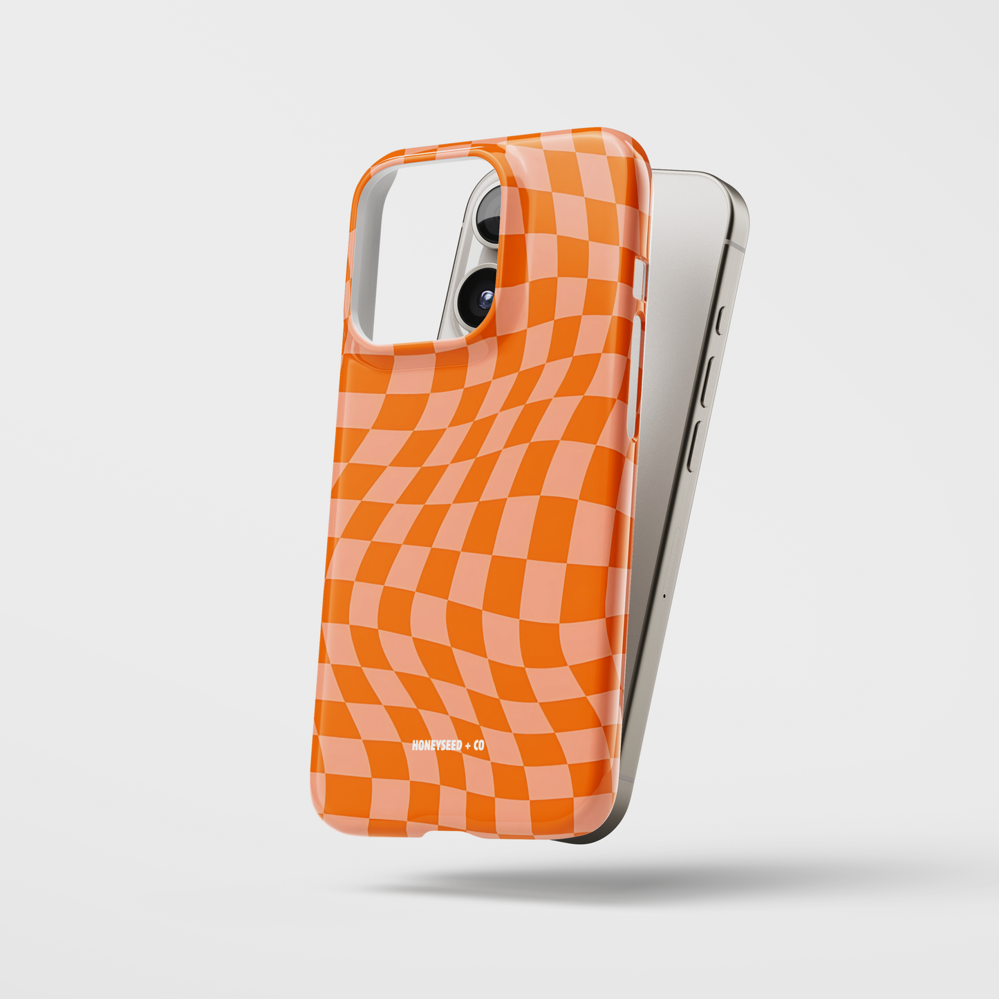Retro Check Phone Case