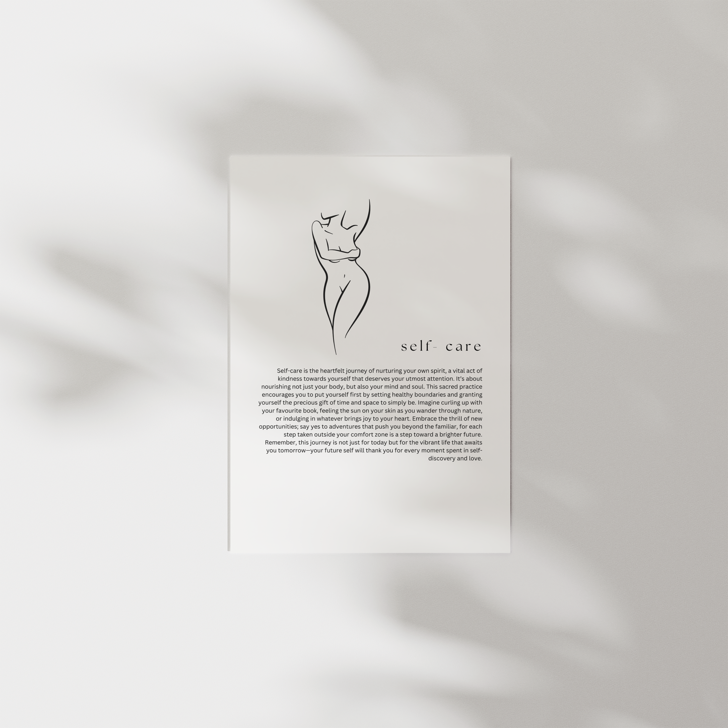Self-Care Print