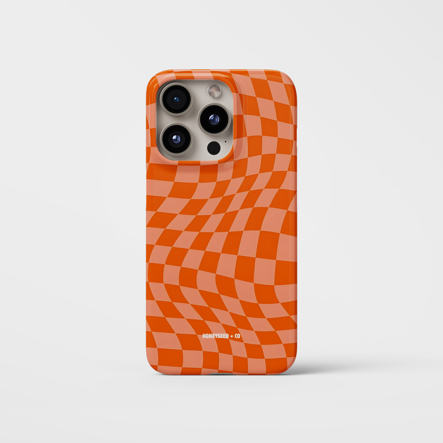 Retro Check Phone Case