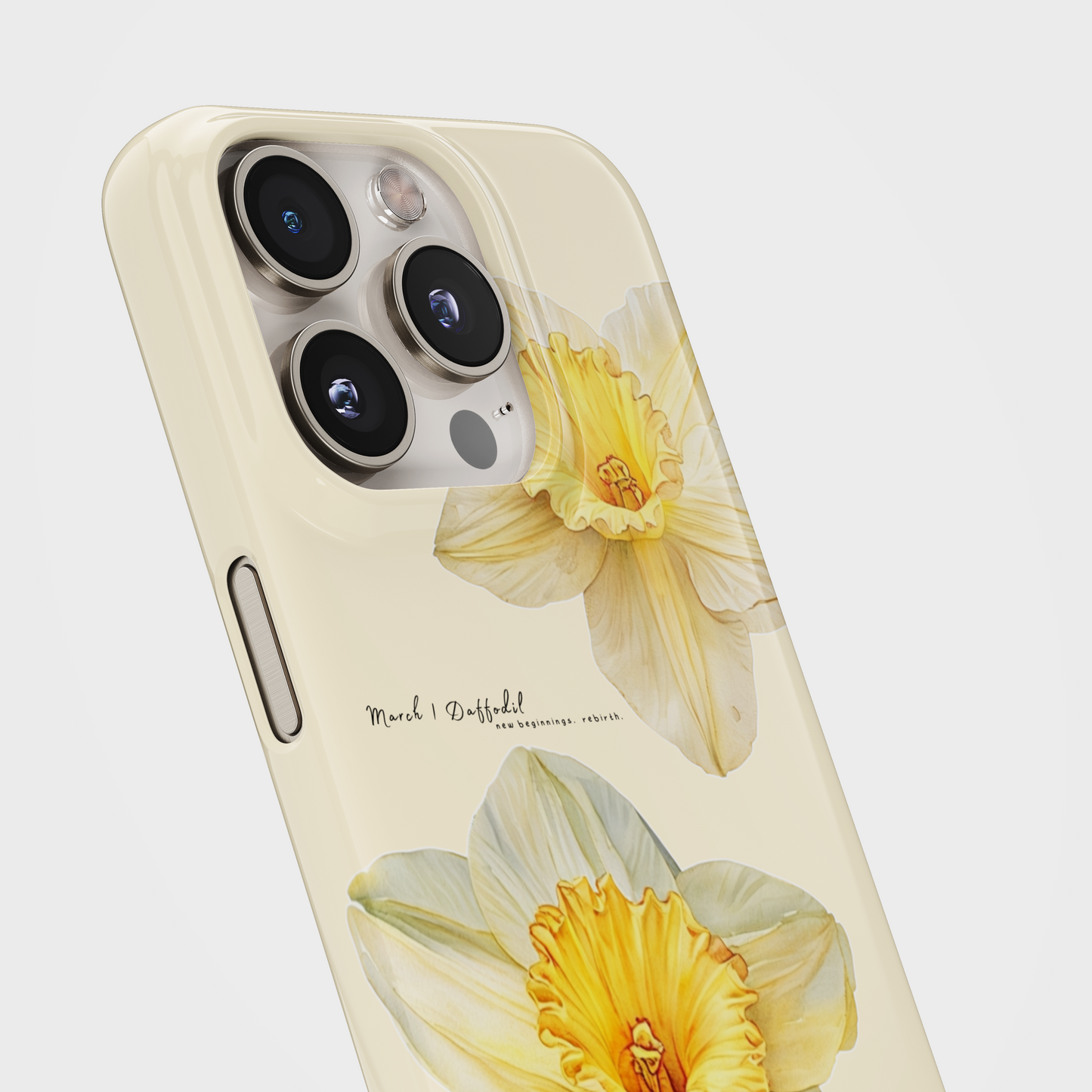Daffodil Bloom- March Birthflower Phone Case
