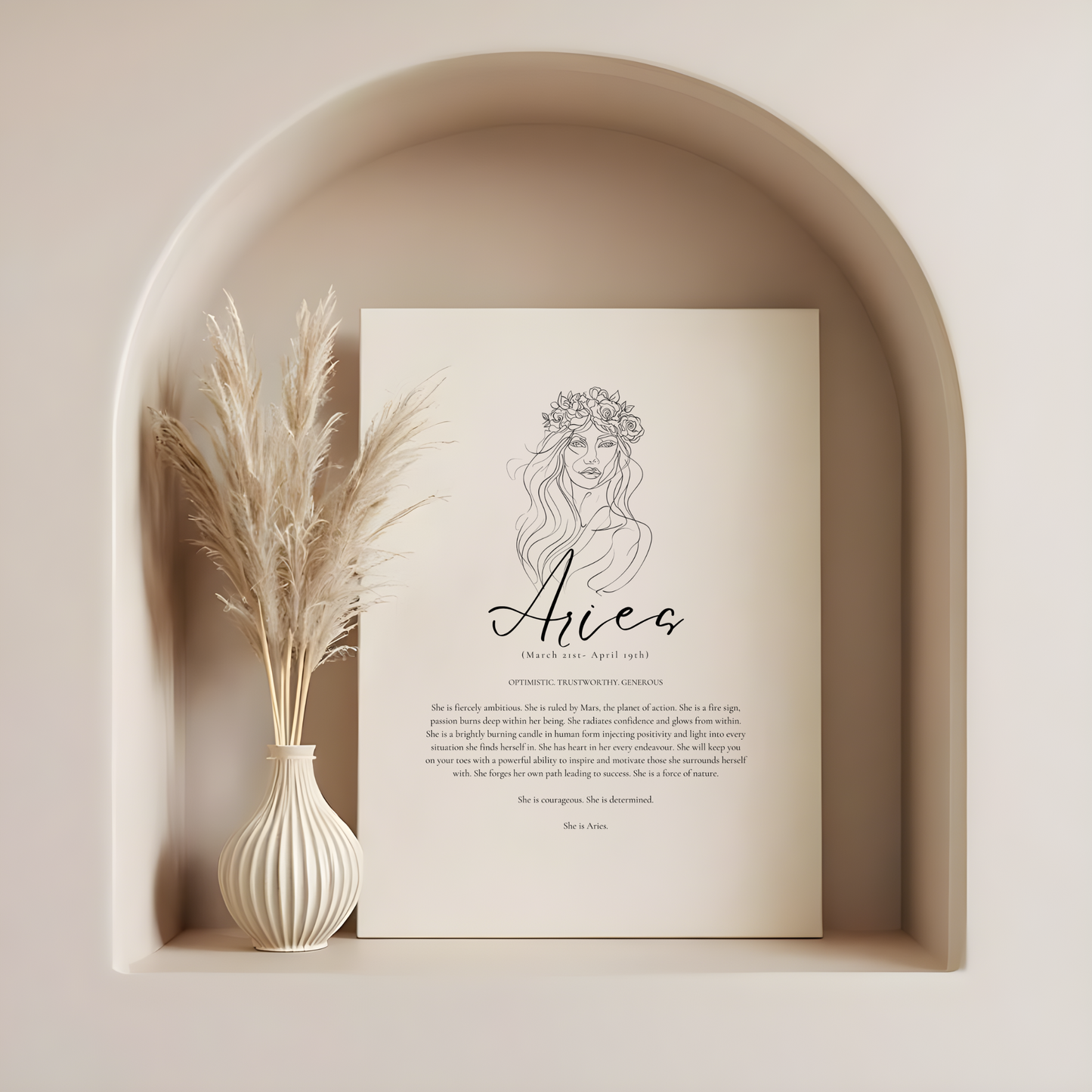 'She is' Prints- Astrology