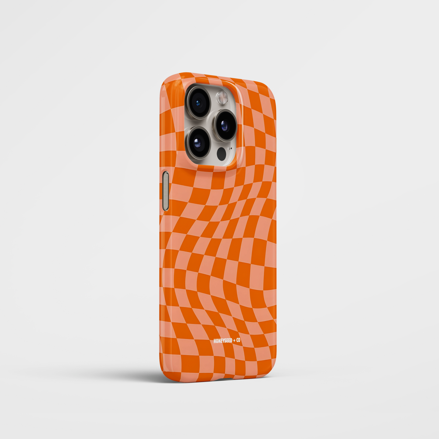 Retro Check Phone Case