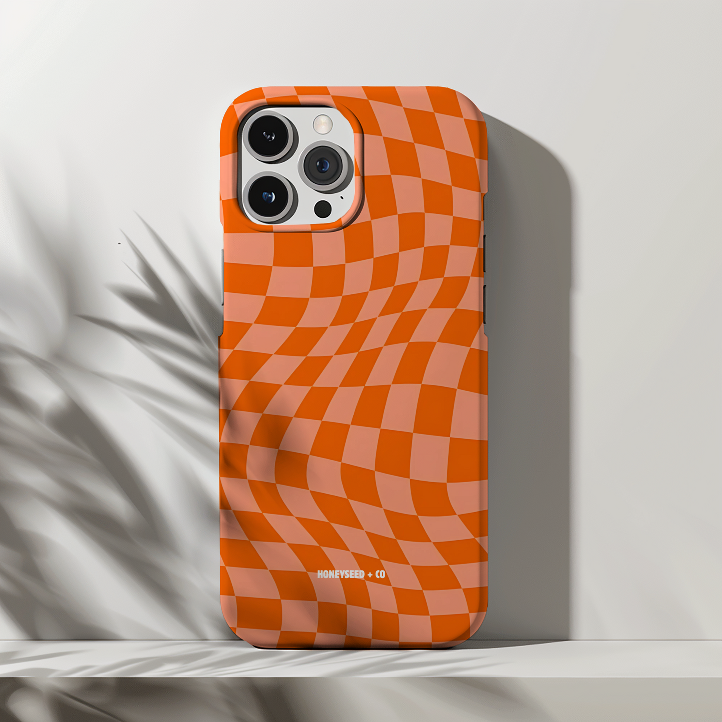 Retro Check Phone Case