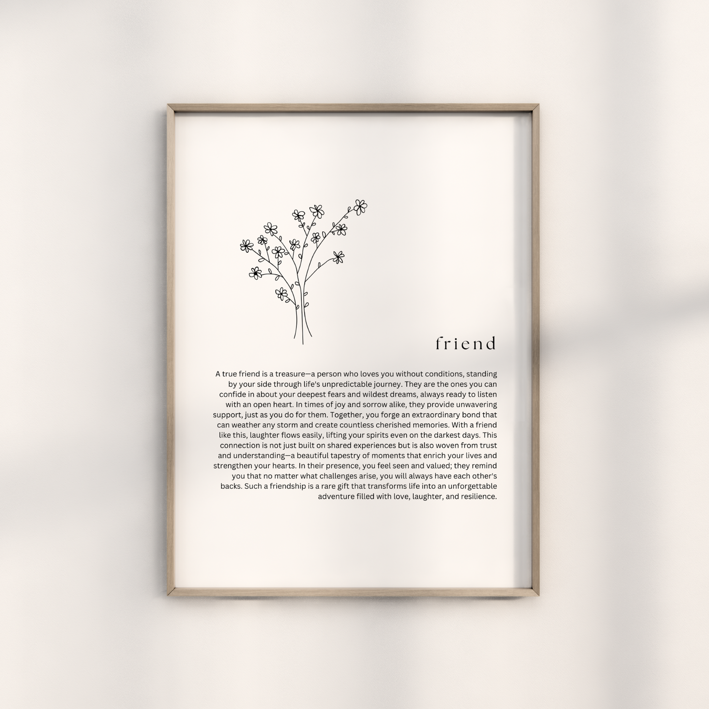 Friend Print