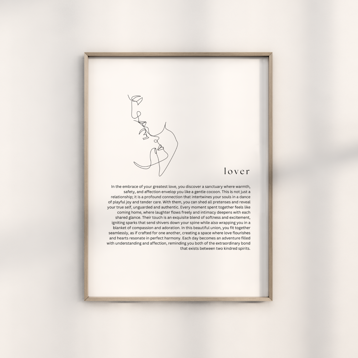 Lover print