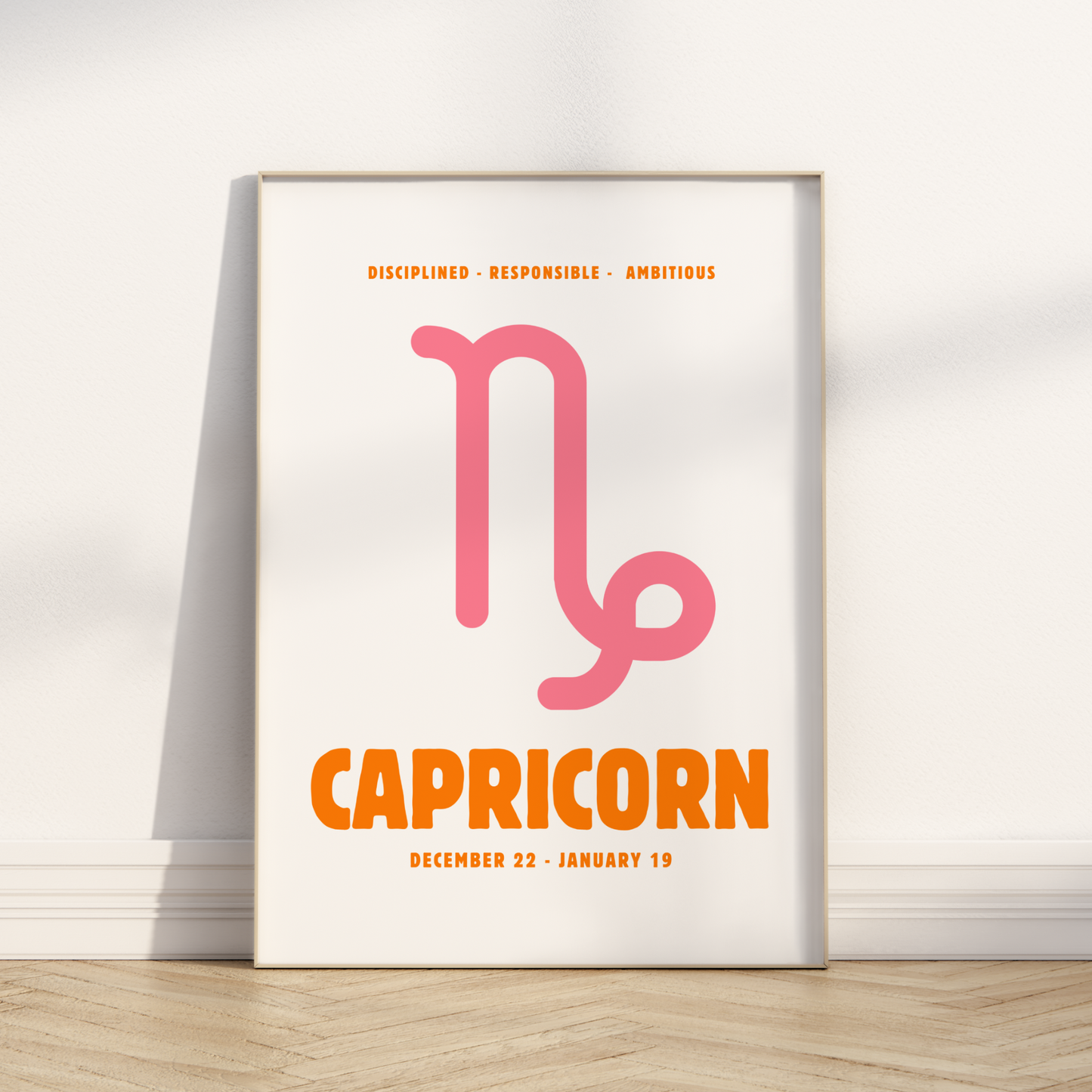 Retro Star Sign Print