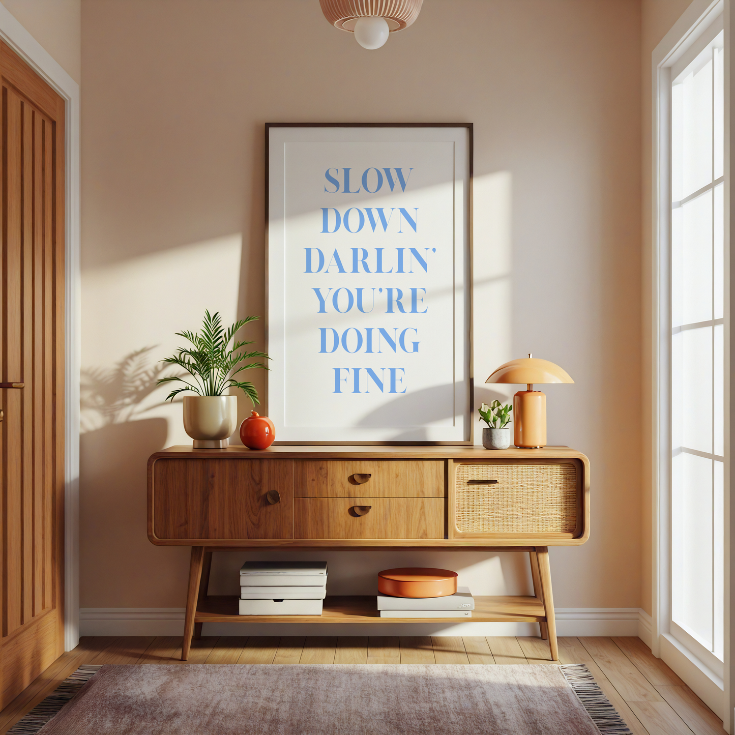 Slow down Darlin Print