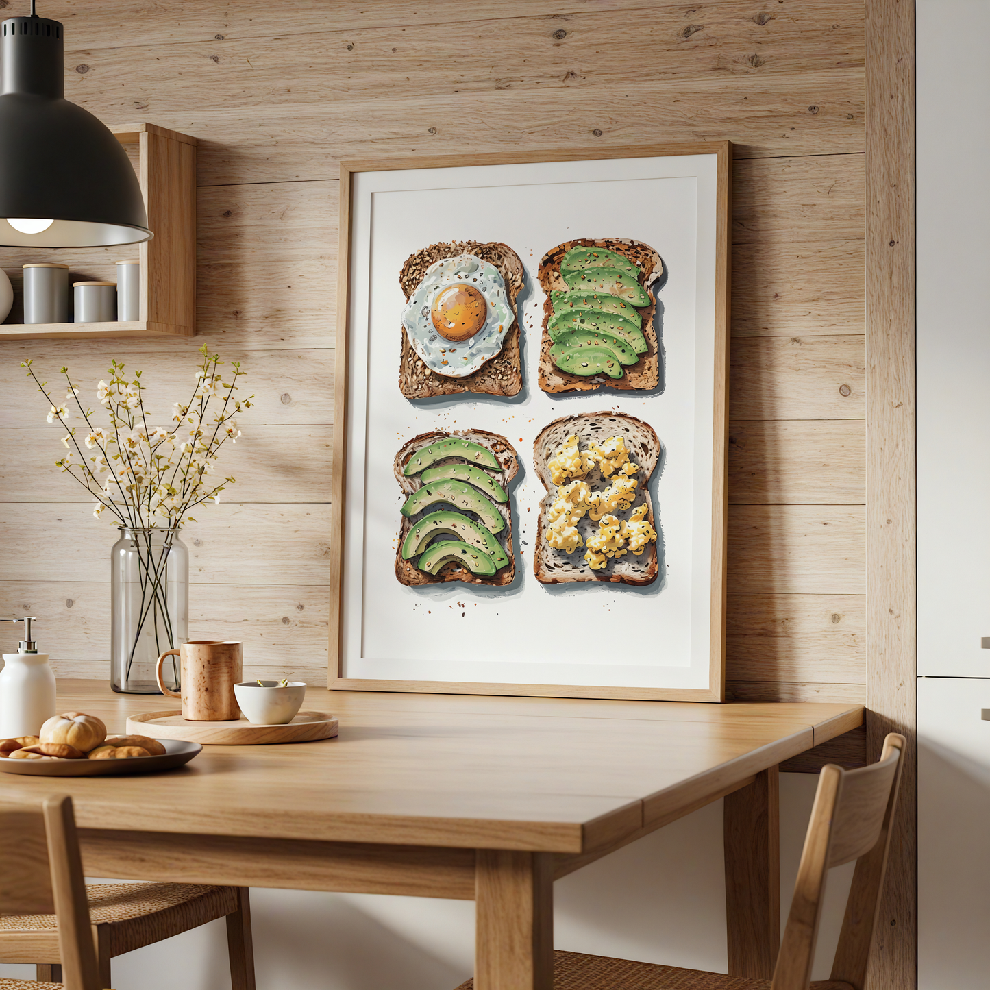 Avo + Egg Toast Print