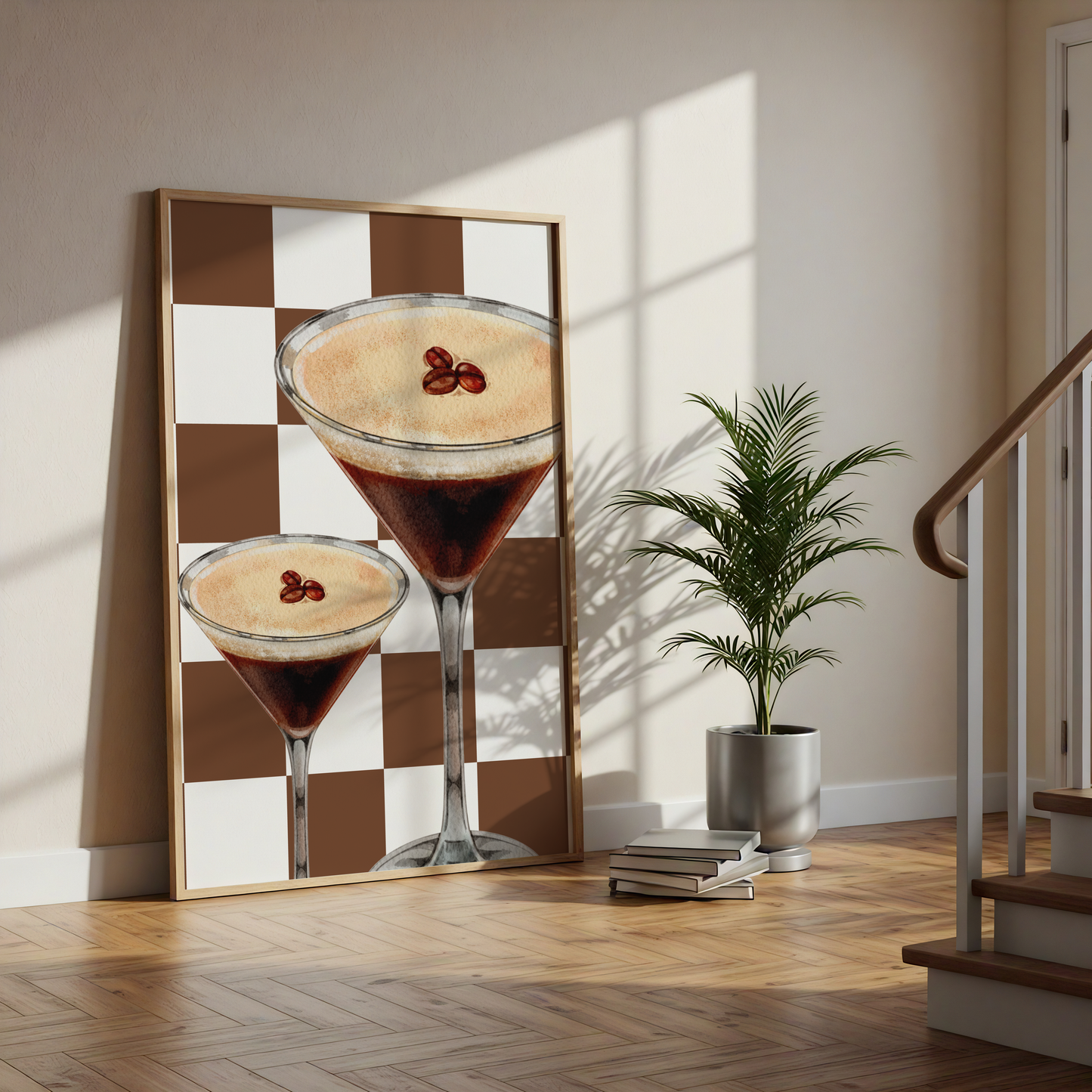 Retro Espresso Martini Print