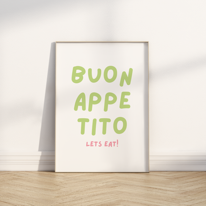 Buon Appetito Print
