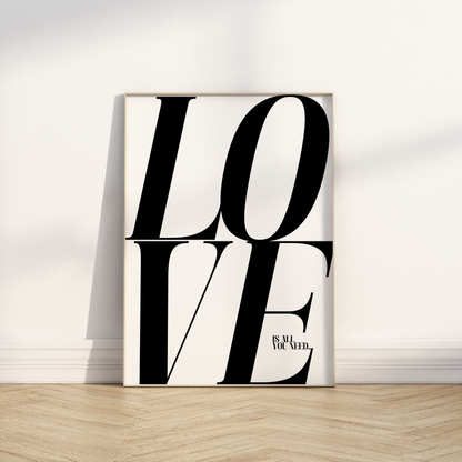 LOVE Print