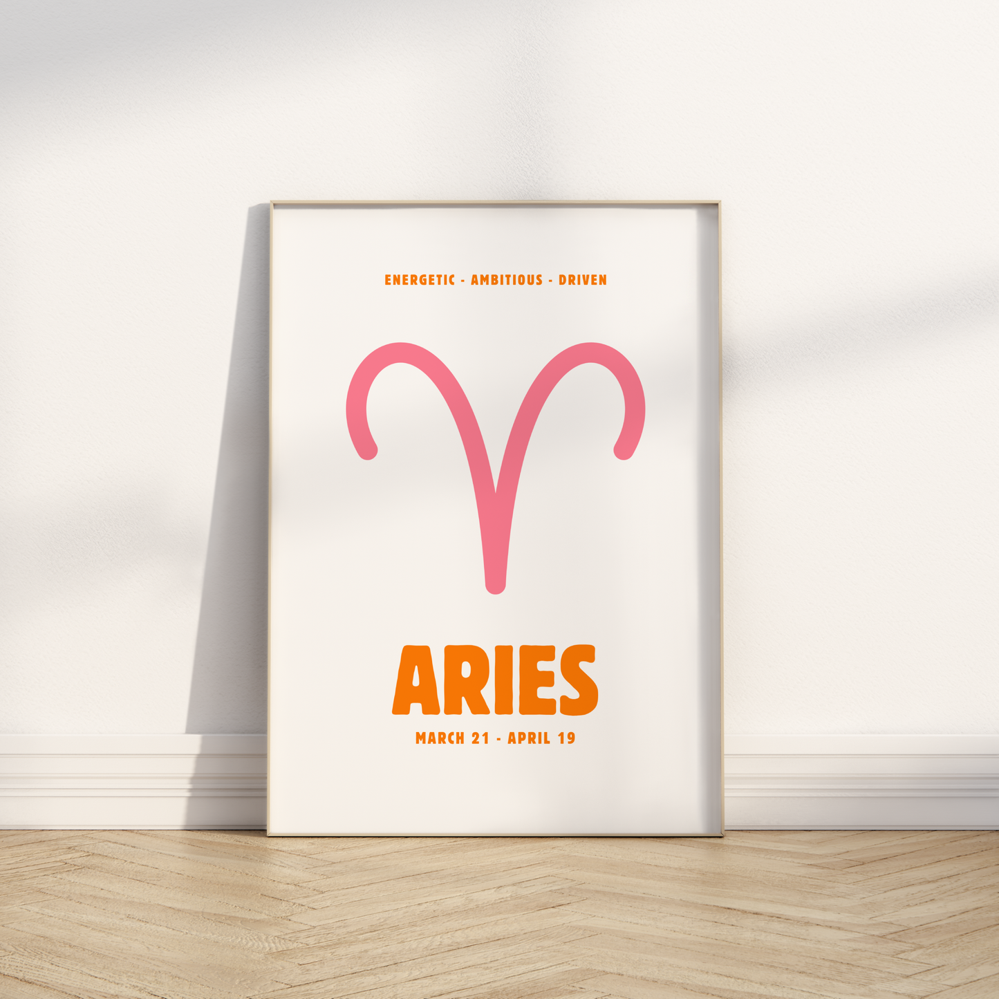 Retro Star Sign Print