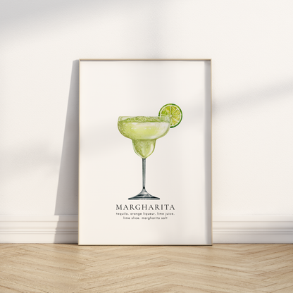 Margharita Cocktail print