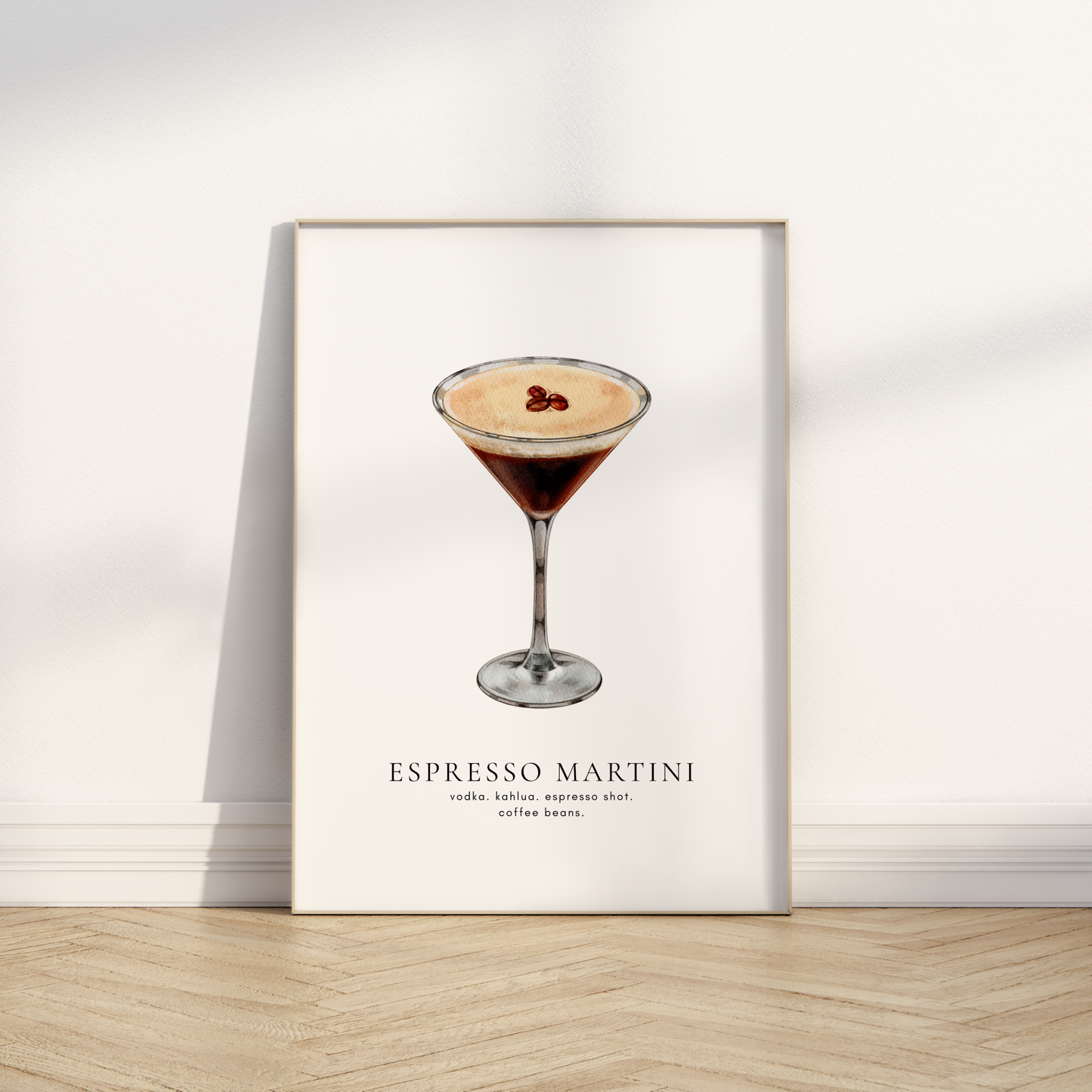 Espresso Martini Cocktail Print