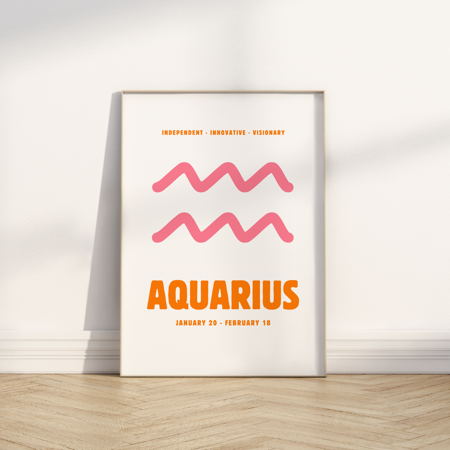 Retro Star Sign Print