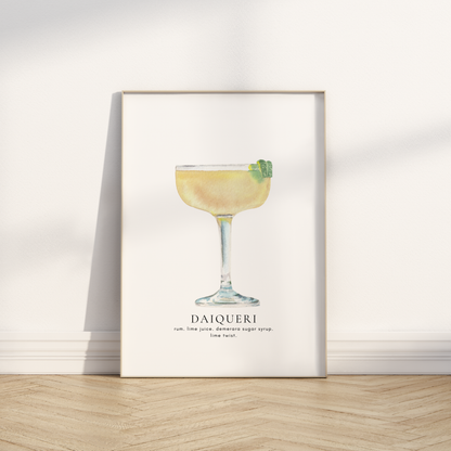 Daiqueri Cocktail Print