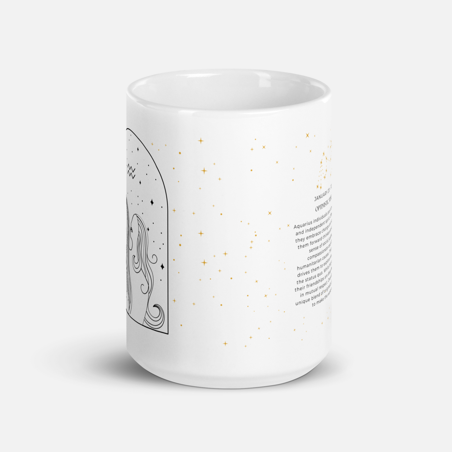 Aquarius Constellation Mug