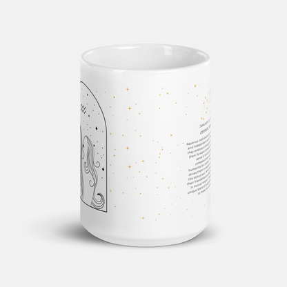 Aquarius Constellation Mug