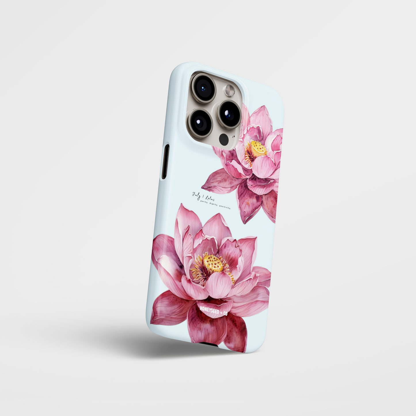 Lotus Bloom- July Birthflower Phone Case