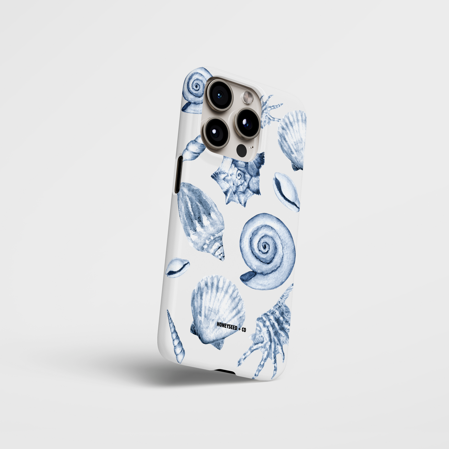 Coastal Blue Shell Phone Case