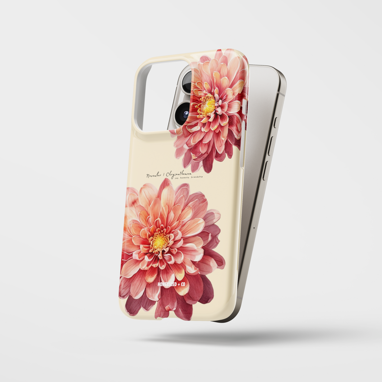 Chrysanthemum Bloom - November Birthflower Phone Case