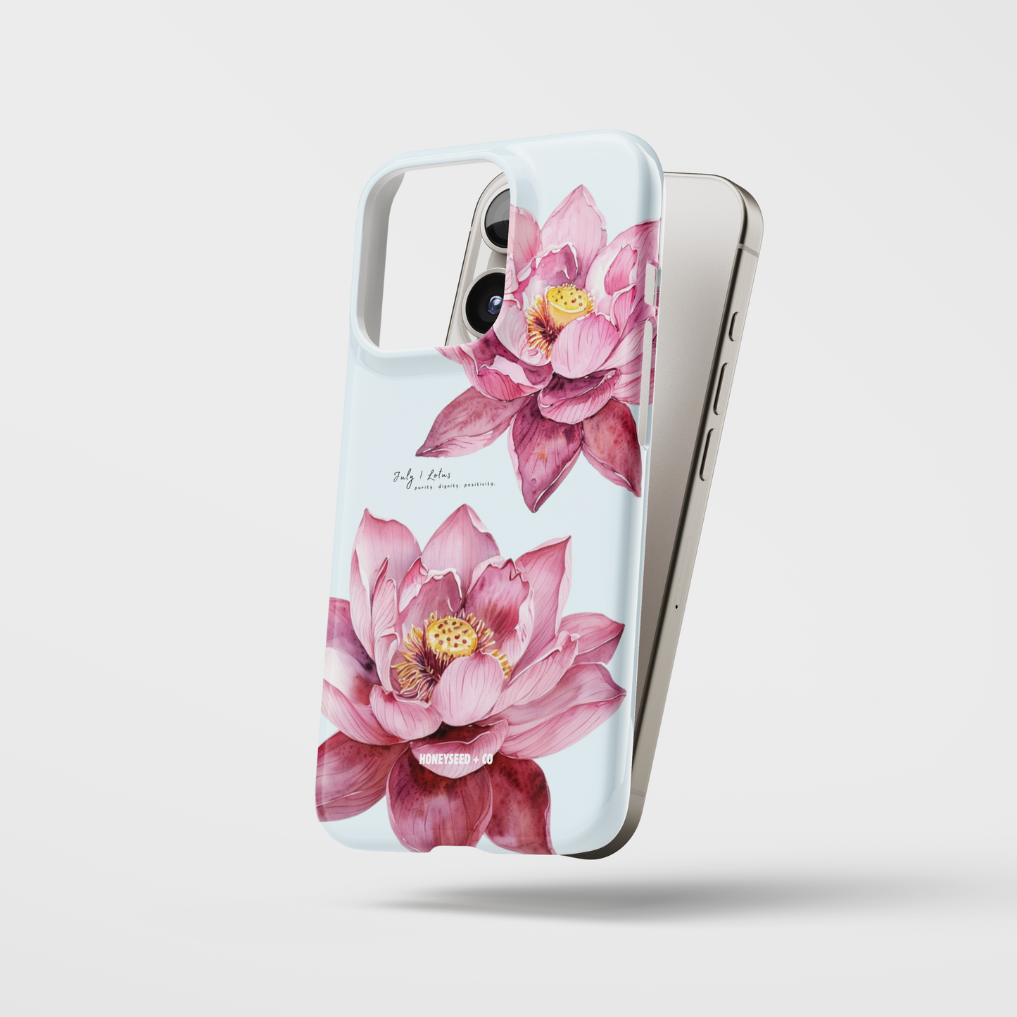 Lotus Bloom- July Birthflower Phone Case