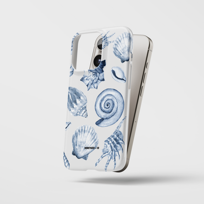 Coastal Blue Shell Phone Case