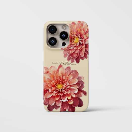 Chrysanthemum Bloom - November Birthflower Phone Case