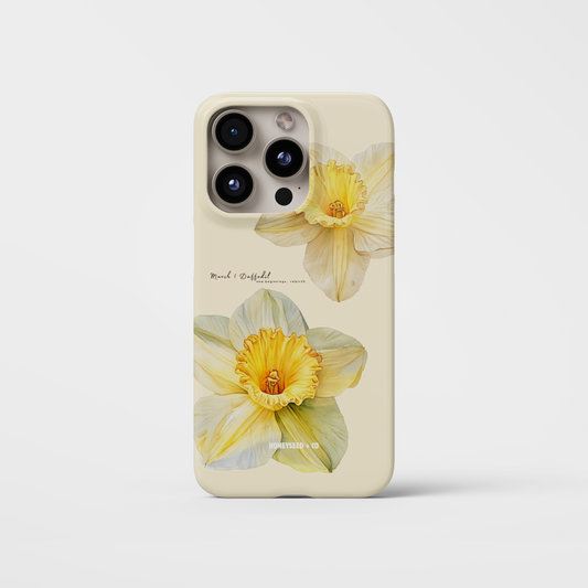 Daffodil Bloom- March Birthflower Phone Case