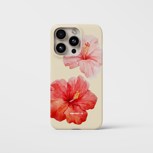 Tropical Hibiscus Phone Case