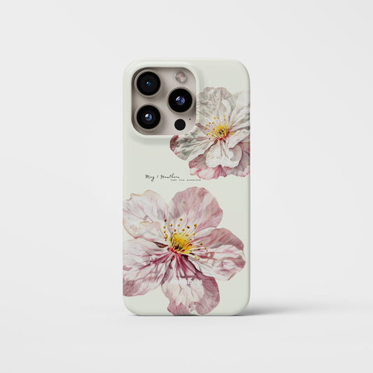 Hawthorn Bloom- May Birthflower Phone Case