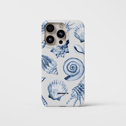 Coastal Blue Shell Phone Case