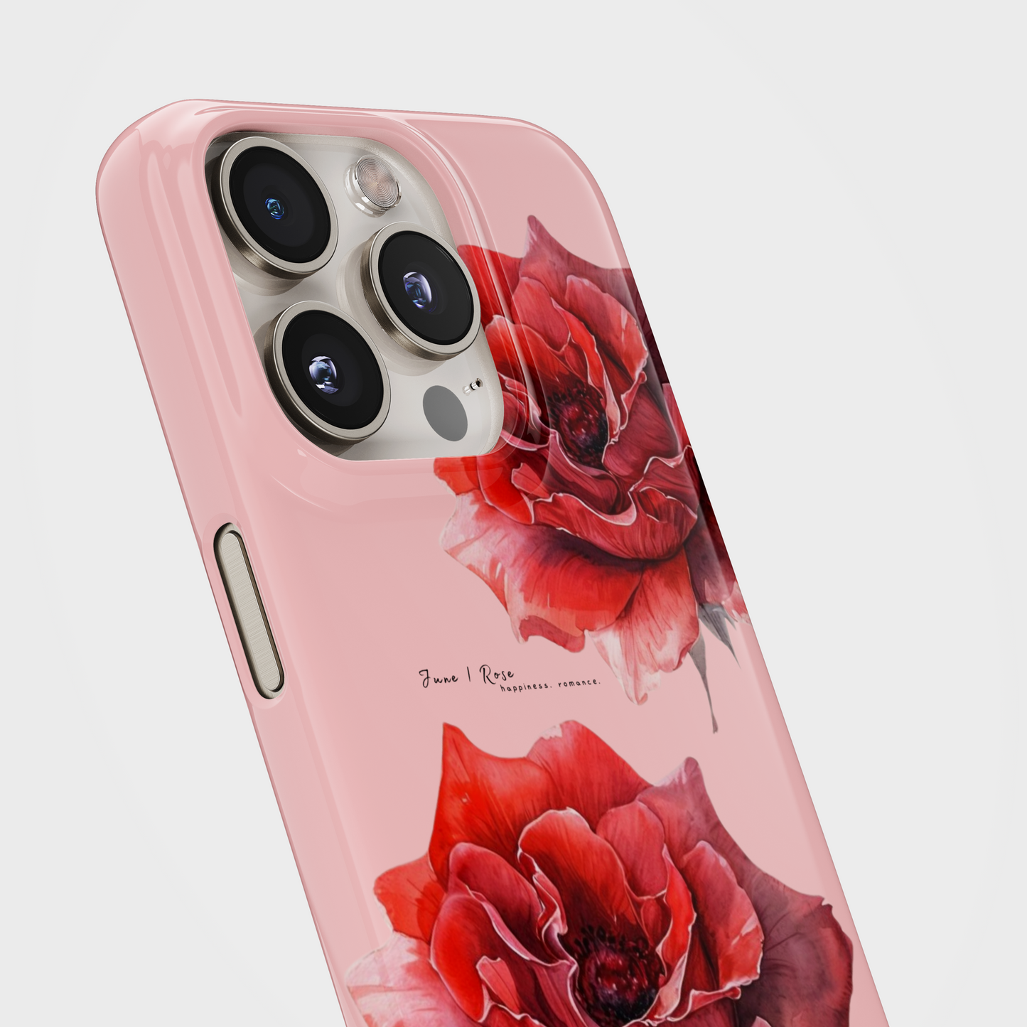 Rose Bloom- June Birthflower Phone Case
