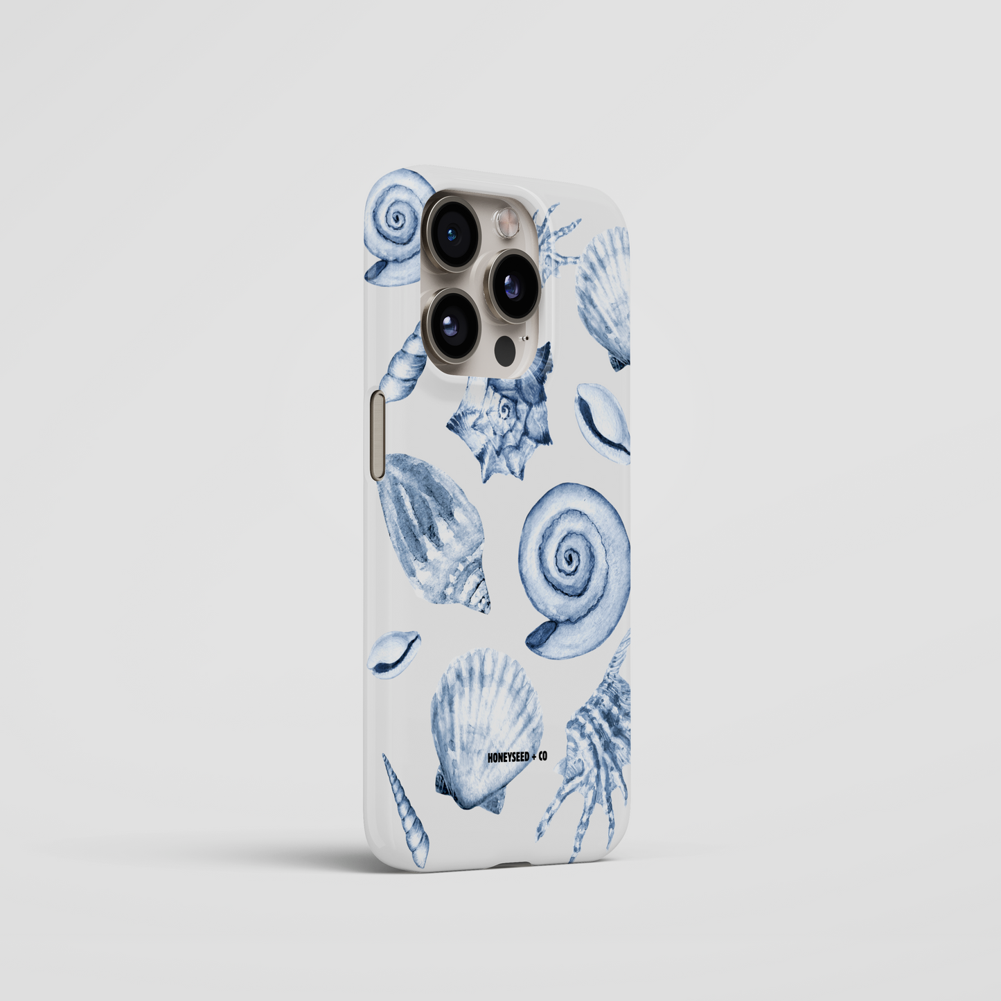 Coastal Blue Shell Phone Case