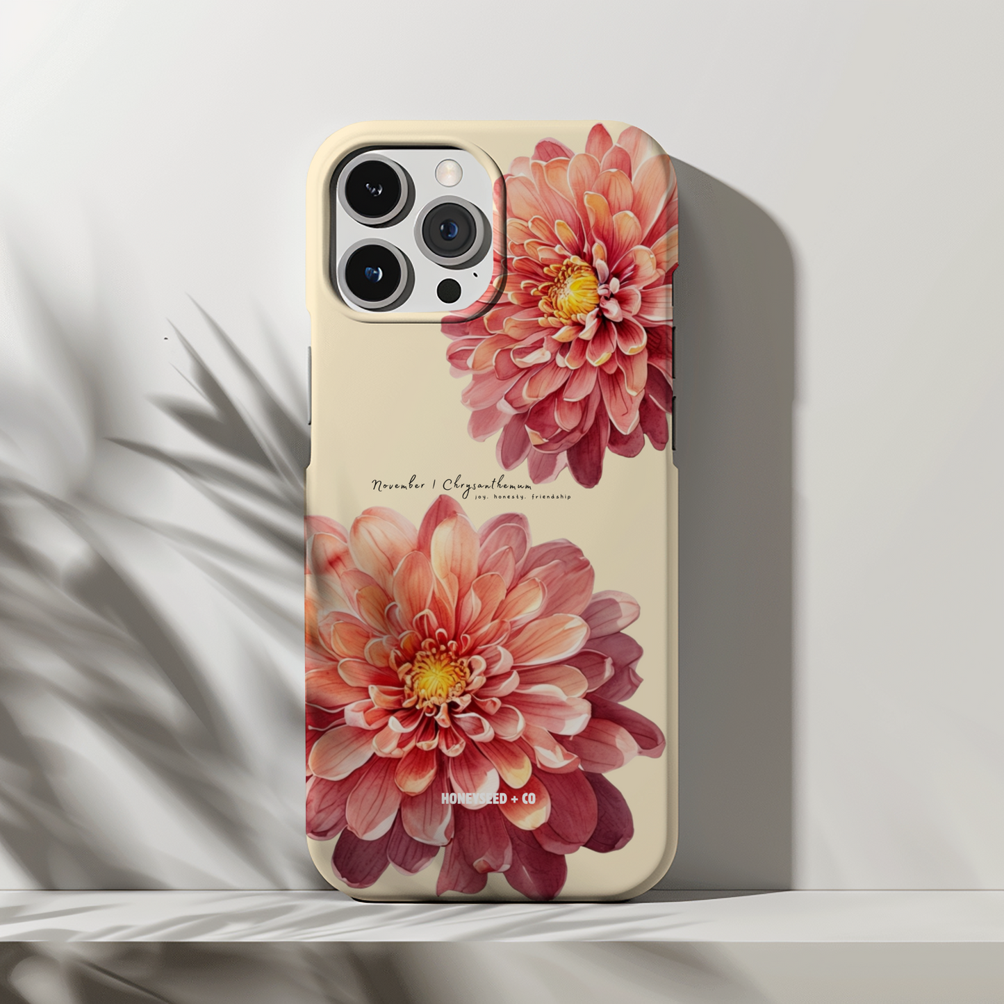 Chrysanthemum Bloom - November Birthflower Phone Case